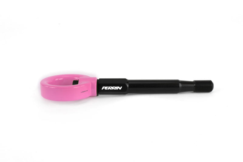 PERPSP-BDY-235HP PERRIN Tow Hook Kit Front Hyper Pink - 2018+ Subaru WRX/STI,
