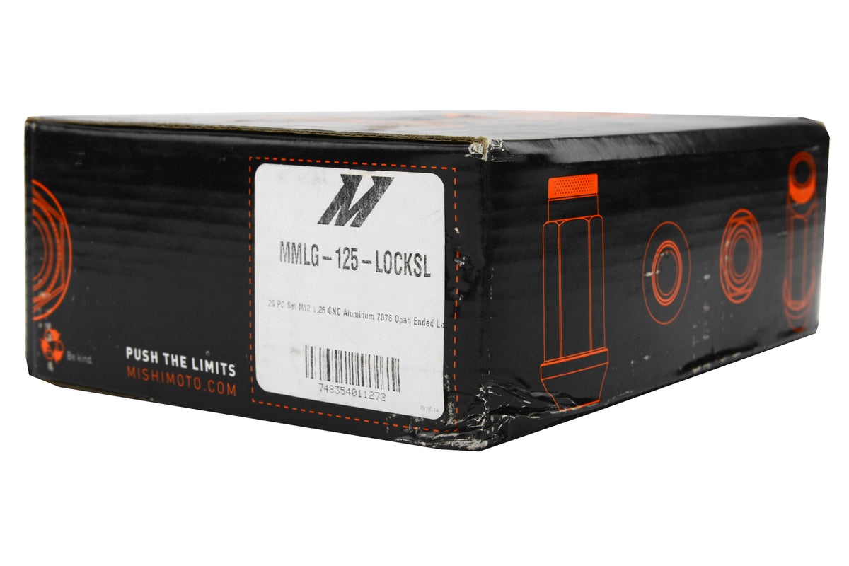 MIMMMLG-125-LOCKSL Mishimoto Aluminum Locking Lug Nuts - 2015+ WRX / 2015+ STI / 2013+ FT86-Silver,