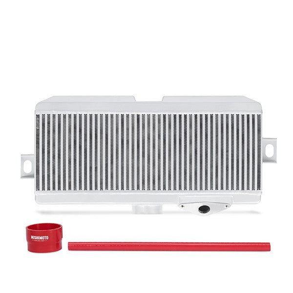 MIMMMTMIC-STI-08SLRD Mishimoto Performance Top Mount Intercooler Kit - 2015+ STI-Silver with Red Hose,