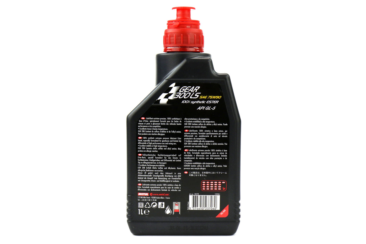 MTL105778 Motul 1L Transmission GEAR 300LS Gear Oil 75W90,