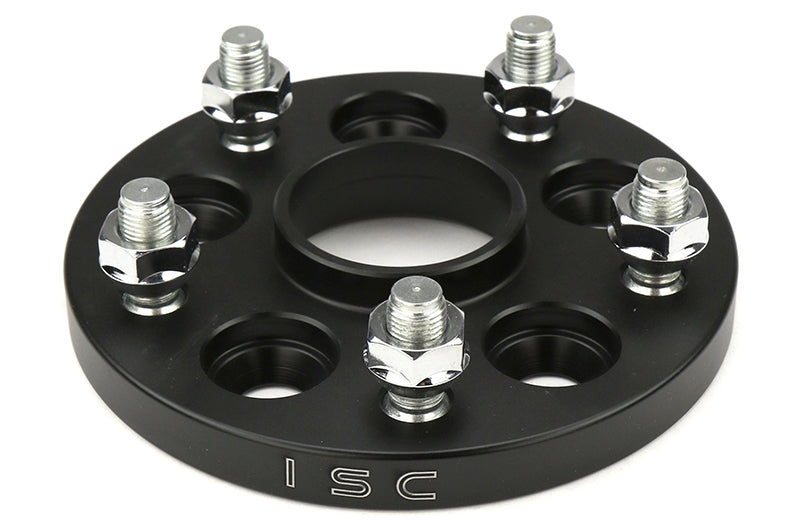 ISCWA15B ISC 5x100 to 5x114 Wheel Adapter (15mm and 25mm) - 2013+ BRZ-15mm Black,