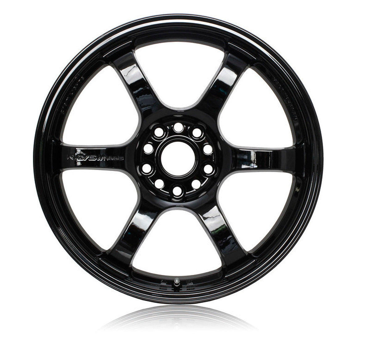 SKU: WGIX38DGX,,Gram Lights 57DR 18x9.5 +38 5-100 Glossy Black Wheel,