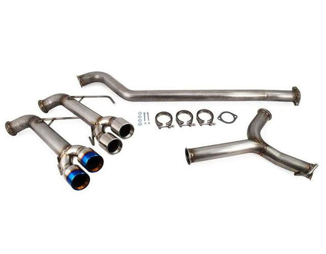 SKU: 200-30-EXH-009,,ETS Catback Exhaust System Extreme No Mufflers Add Resonator Polished Tips,