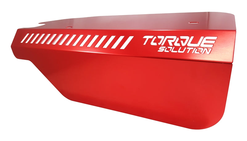 TQSTS-SU-289R Torque Solution Engine Pulley Cover - 2015+ WRX / 2014+ Forester XT-Red,