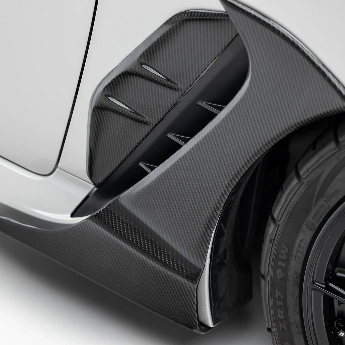 Compressive Tuning Black Series 2-Piece Carbon Fiber Fender Expansion Kit - 2022-2026 Subaru BRZ