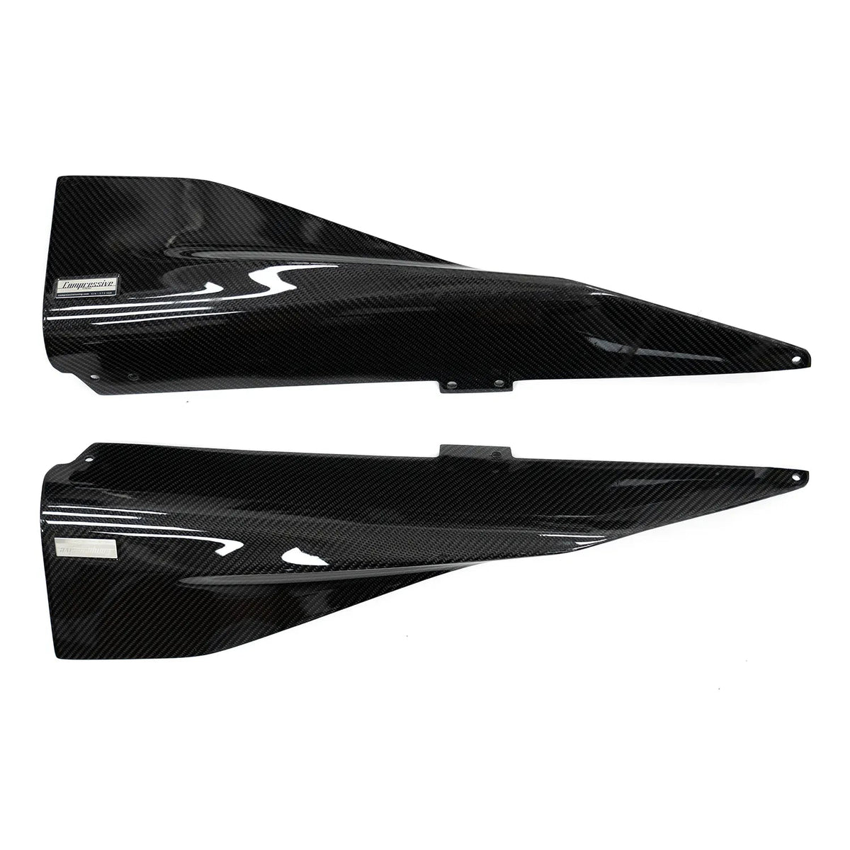 Compressive Tuning Black Series Carbon Fiber Sideskirt Extension - 2022-2026 Subaru BRZ