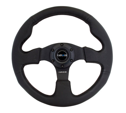 NRG Reinforced Steering Wheel 320mm Black - Universal