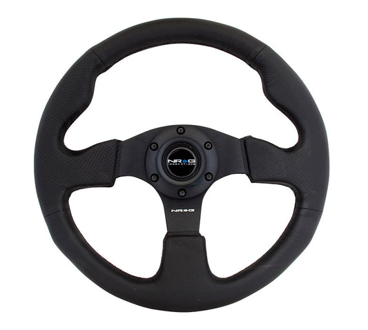 NRG Reinforced Steering Wheel 320mm Black - Universal