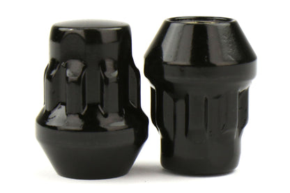 KICW603B19 PROJECT KICS BULL LOCK LUG NUT-Closed End Black,