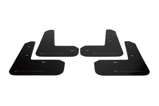 RALMF23-UR-BLK/RD Rally Armor Mud Flaps (Red) - 2013+ BRZ,