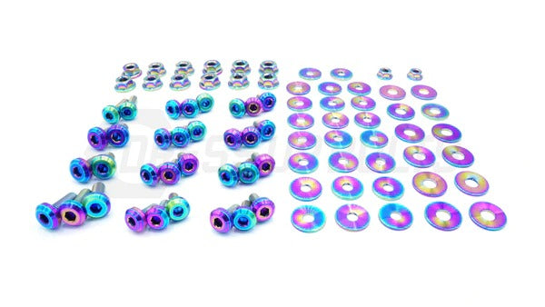 DSBSUB-007-TI-TB Dress Up Bolts Full Engine Bay Hardware Kit - 2013+ FT86-Burned,