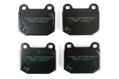 Hawk DTC-70 Rear Brake Pads - Subaru Models (inc. 2004-2017 Subaru STI)