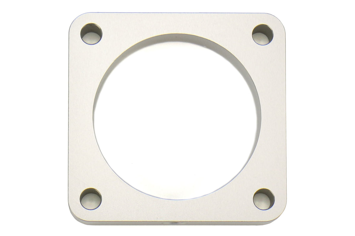 TQSTS-TBS-023 Torque Solutions Throttle Body Spacer (Silver or Red) - 2013+ BRZ-Silver,