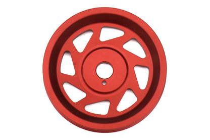 PERPSP-ENG-101RD Perrin Lightweight Crank Pulley (Red) - 2015+ WRX / 2013+ FT86,