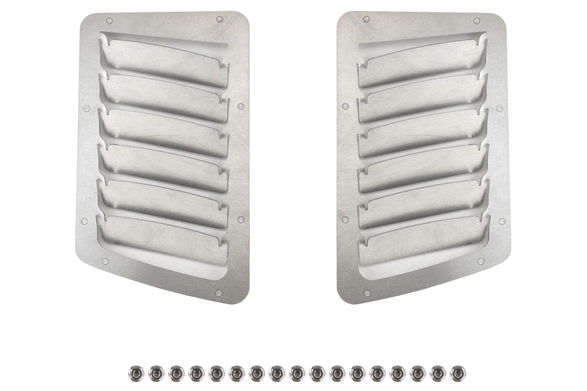 VERA0055A-BARE Velox Hood Small Louver (Vents) Kit - 2013+ FR-S / BRZ / 86-Raw,