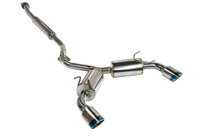 REMRK-C2063T-04T REMARK Elite Spec Cat-Back Exhaust Burnt Stainless Tip Cover - 2022+ Subaru BRZ / 2022+ Toyota GR86,