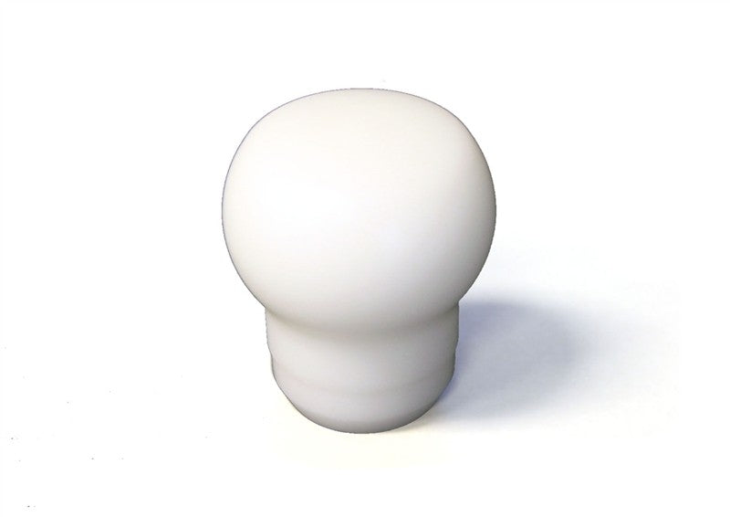 TQSTS-UNI-152BW Torque Solution MT Fat Head Derlin Shift Knob - 2015+ WRX / 2015+ STI / 2013+ FT86 / 2014+ Forester-White,