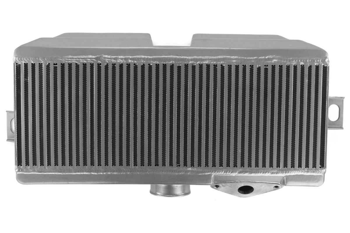 MIMMMTMIC-STI-08SLRD Mishimoto Performance Top Mount Intercooler Kit - 2015+ STI-Silver with Red Hose,