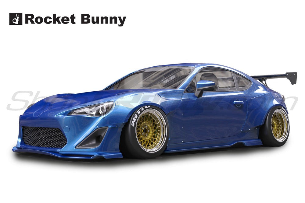 Greddy Full Greddy X Rocket Bunny 86 Wide Body Aero Kit (NO GT Wing) - 2013-2021 Scion FR-S / Subaru BRZ / Toyota 86
