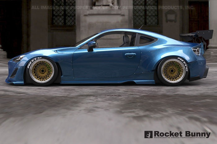 GReddy Full Greddy X Rocket Bunny 86 Wide Body Aero Kit w/ GT Wing - 2013-2021 Scion FR-S / Subaru BRZ / Toyota 86