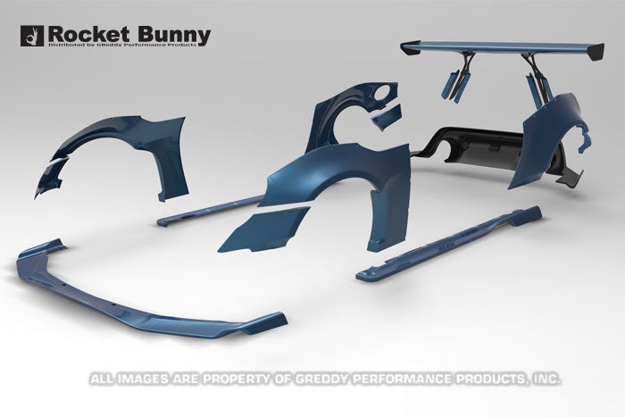 Greddy Full Greddy X Rocket Bunny 86 Wide Body Aero Kit (NO GT Wing) - 2013-2021 Scion FR-S / Subaru BRZ / Toyota 86