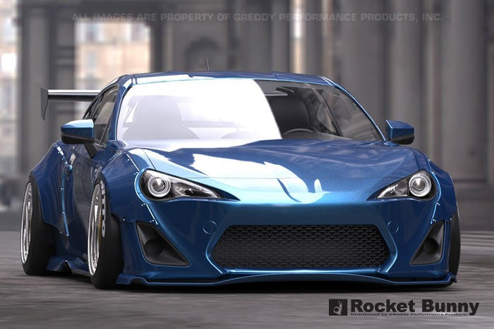 GReddy Full Greddy X Rocket Bunny 86 Wide Body Aero Kit w/ GT Wing - 2013-2021 Scion FR-S / Subaru BRZ / Toyota 86