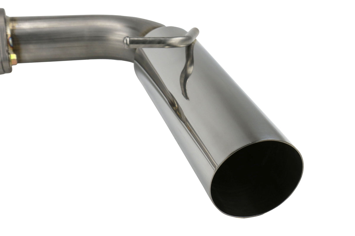 REMRO-TSZN-SL Remark Single-Exit Axleback Exhaust System BOSO Edition Stainless Steel Tip,