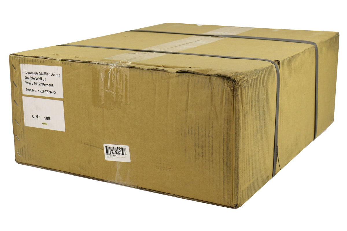 REMRO-TSZN-D Greddy Remark Muffler Delete - 2013+ FT86-Stainless Steel-Double Wall,