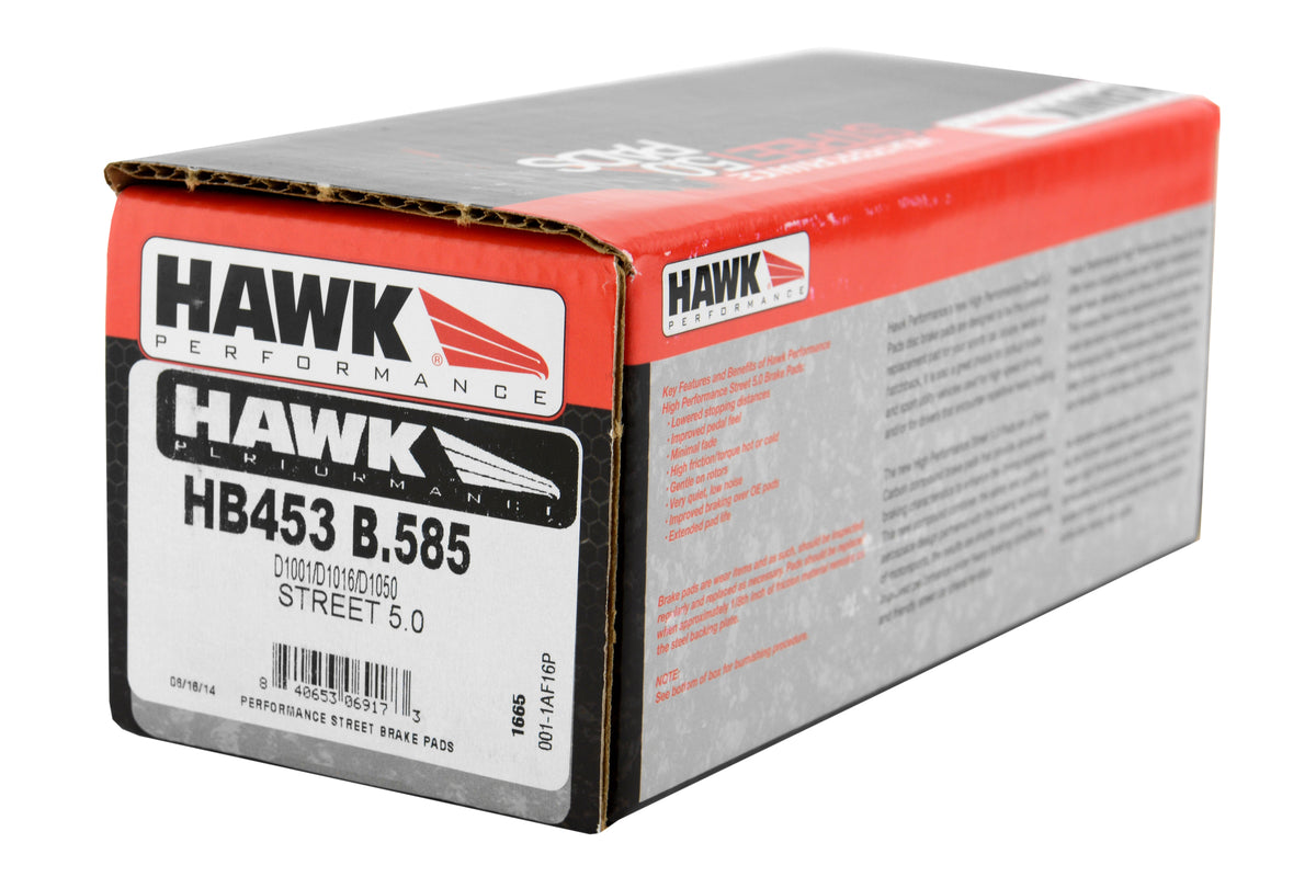 HWKHB453B.585 Hawk HPS Front Brake Pads - 2015-2017 STI,