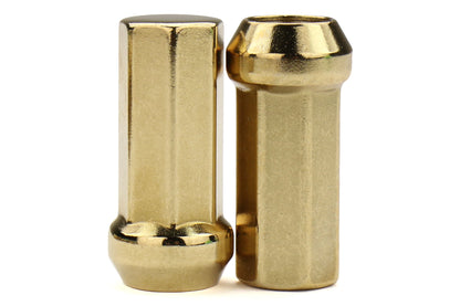 KICWHPF3GO42 Project Kics Kyokugen Closed End Lugnut (Gold) - 2015+ WRX / STI / 2013+ FT86-42mm,