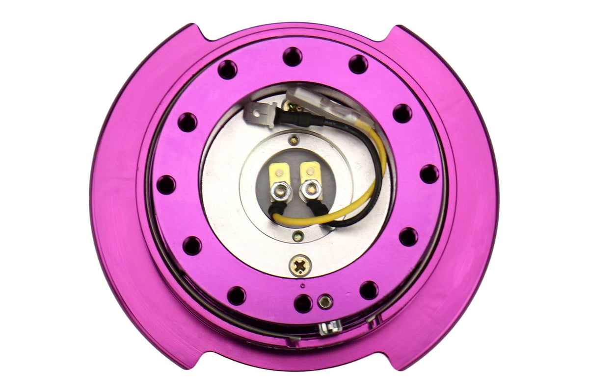 NRGSRK-250PP NRG Generation 2.5 Quick Release Steering Wheel Adaptor : Purple Body / Purple Ring (SRK-250PP),