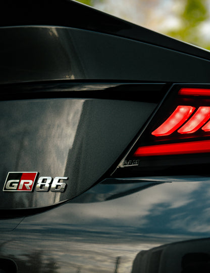 OLM Raiden LED Taillights (Smoke Lens/Red Bar) - 2022+ GR86 / BRZ