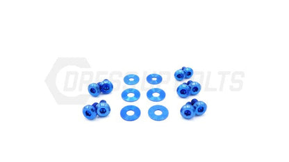 DSBSUB-014-TI-BLU Dress Up Bolts Trunk Hardware Kits - 2013+ FT86-Blue,