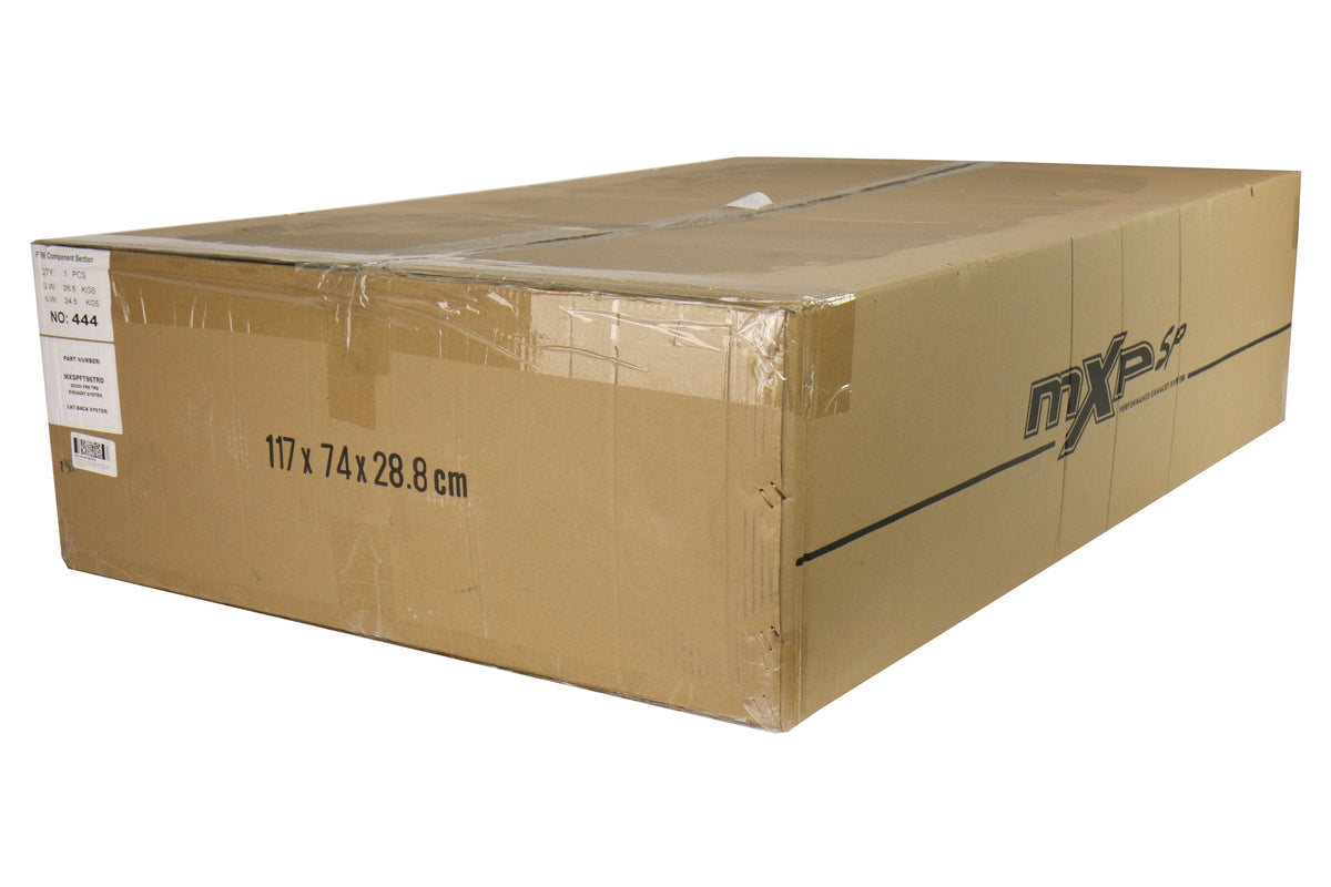 MXPMXSPFT86TRD MXP SP Quad Tip Catback Exhaust System for TRD - 2013+ FT86,