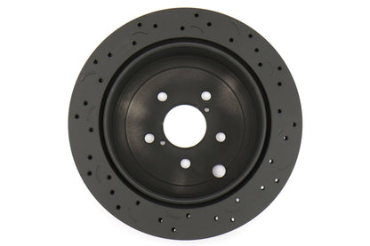 Hawk Talon Cross Drilled and Slotted Rear Rotor Pair - 2013-2016 Scion FR-S / 2013-2020 Subaru BRZ / 2017-2019 Toyota 86