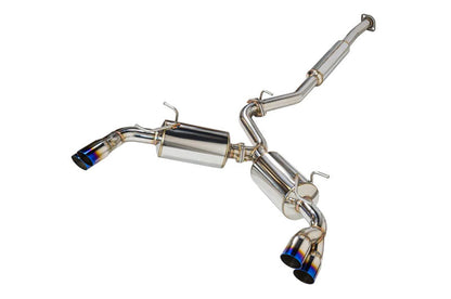 REMRK-C2063T-04T REMARK Elite Spec Cat-Back Exhaust Burnt Stainless Tip Cover - 2022+ Subaru BRZ / 2022+ Toyota GR86,