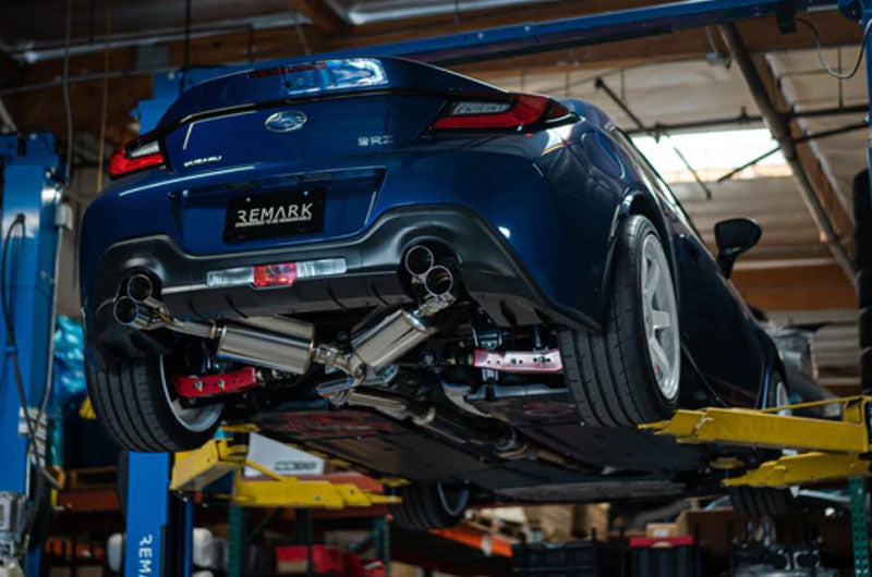 REMRK-C4063T-04 REMARK Sports Touring Cat-Back Exhaust Stainless Steel Tip Cover - 2022+ Subaru BRZ / 2022+ Toyota GR86,
