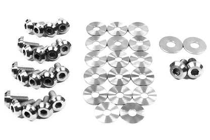 DSBSUB-008-TI-POL Dress Up Bolts Partial Engine Bay Hardware Kit - 2013+ FT86-Polished,