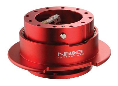 NRGSRK-250RD NRG Generation 2.5 Quick Release Steering Wheel Adaptor : Red Body / Red Ring (SRK-250RD),