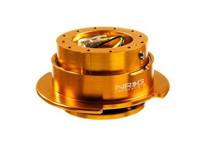 NRGSRK-250RG NRG Generation 2.5 Quick Release Steering Wheel Adaptor : Rose Gold Body / Rose Gold Ring (SRK-250RG),