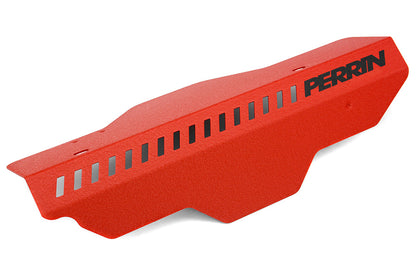 PERPSP-ENG-150RD Perrin Pulley Cover Red - 2002-2007 Subaru WRX / 2004-2021 Subaru STI,