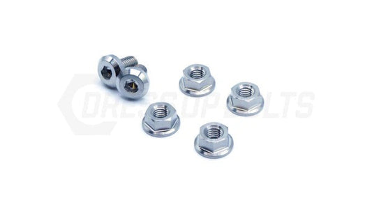 Fast Turn Fittings (Blue) Titanium Hardware Hood Kit - 2022-2024 Subaru BRZ / Toyota GR86