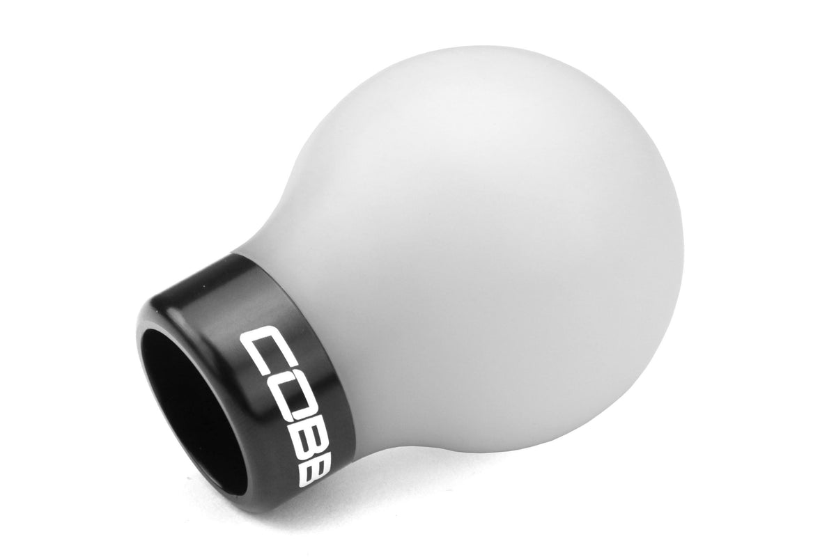 COB213350-W-BK COBB Subaru 6 Speed Knob - 2015+ WRX / 2015+ STI / 2013+ BRZ-White-Black,