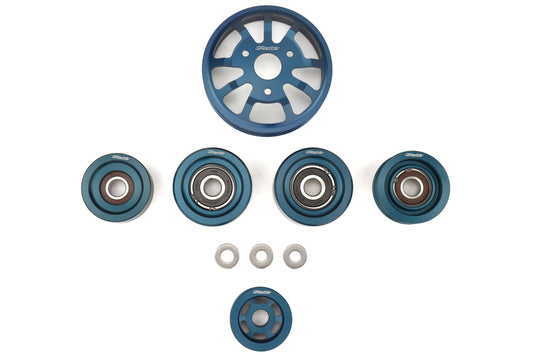GRD13512111 Greddy 6 Piece Aluminum Engine Pulley Kit - 2013+ FR-S / BRZ / 86,