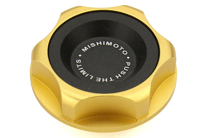 MIMMMOFC-SUB-GD Mishimoto Oil Filler Cap - 2015+ WRX / 2015+ STI / 2013+ BRZ-Gold,