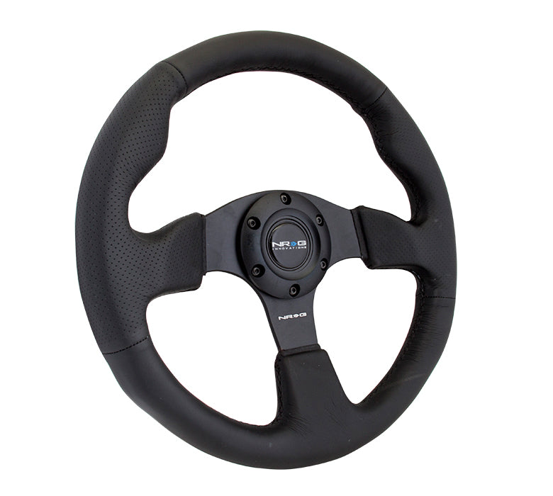 NRG Reinforced Steering Wheel 320mm Black - Universal