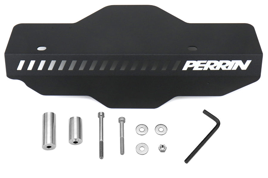 PERPSP-ENG-150BK Perrin Pulley Cover - 2015+ STI-Black,
