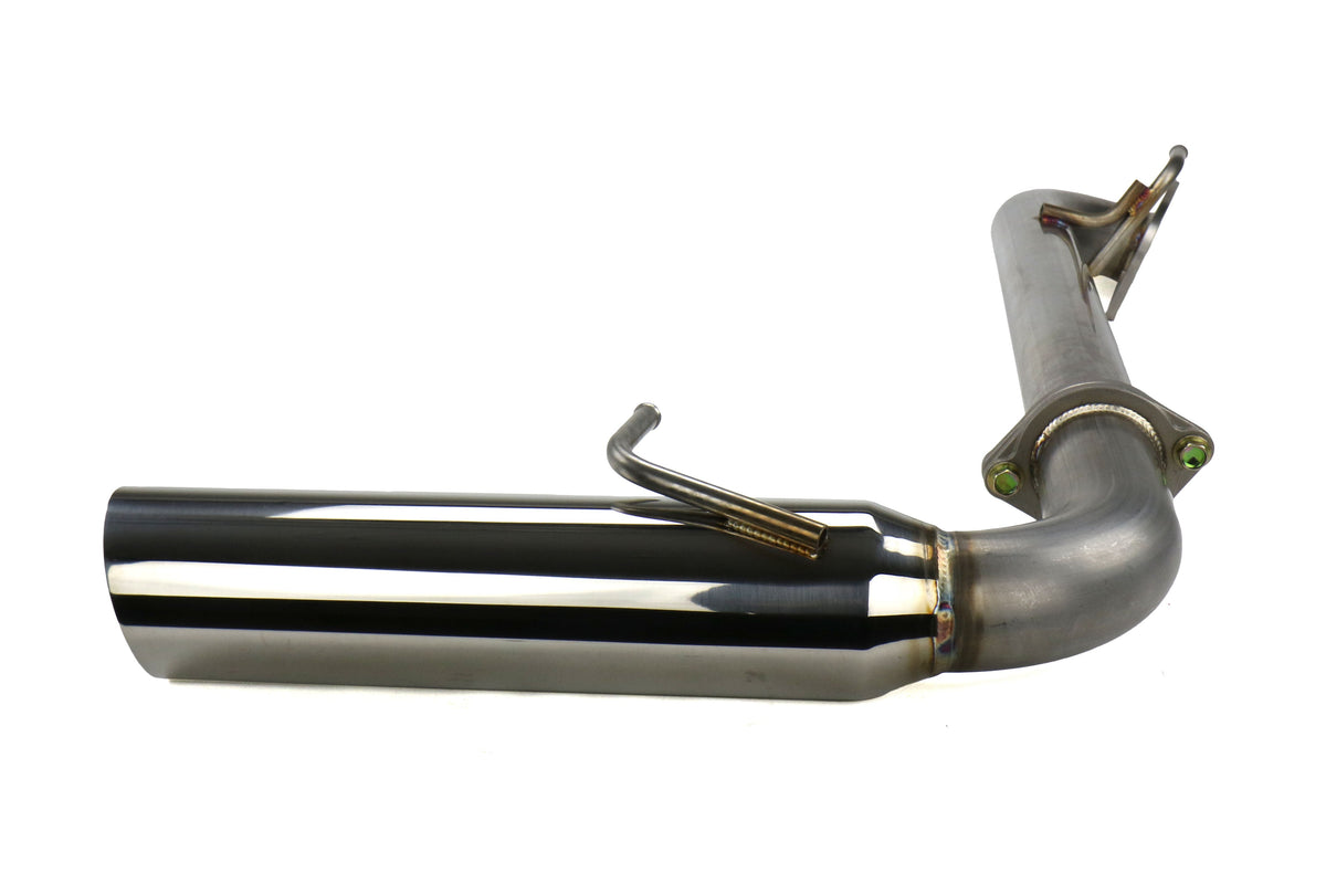 REMRO-TSZN-SL Remark Single-Exit Axleback Exhaust System BOSO Edition Stainless Steel Tip,