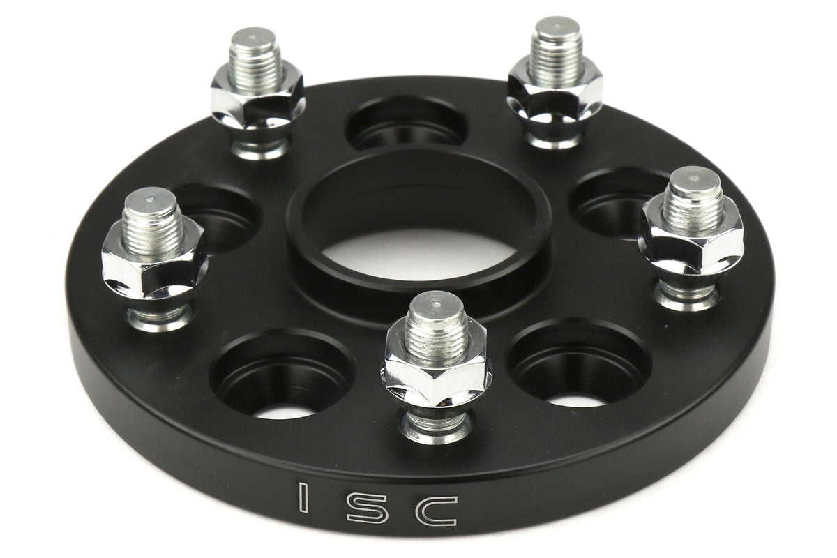 ISCWA15B ISC 5x100 to 5x114 Wheel Adapter (15mm and 25mm) - 2013+ BRZ-15mm Black,