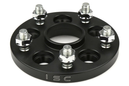 ISCWA15B ISC 5x100 to 5x114 Wheel Adapter (15mm and 25mm) - 2013+ BRZ-15mm Black,